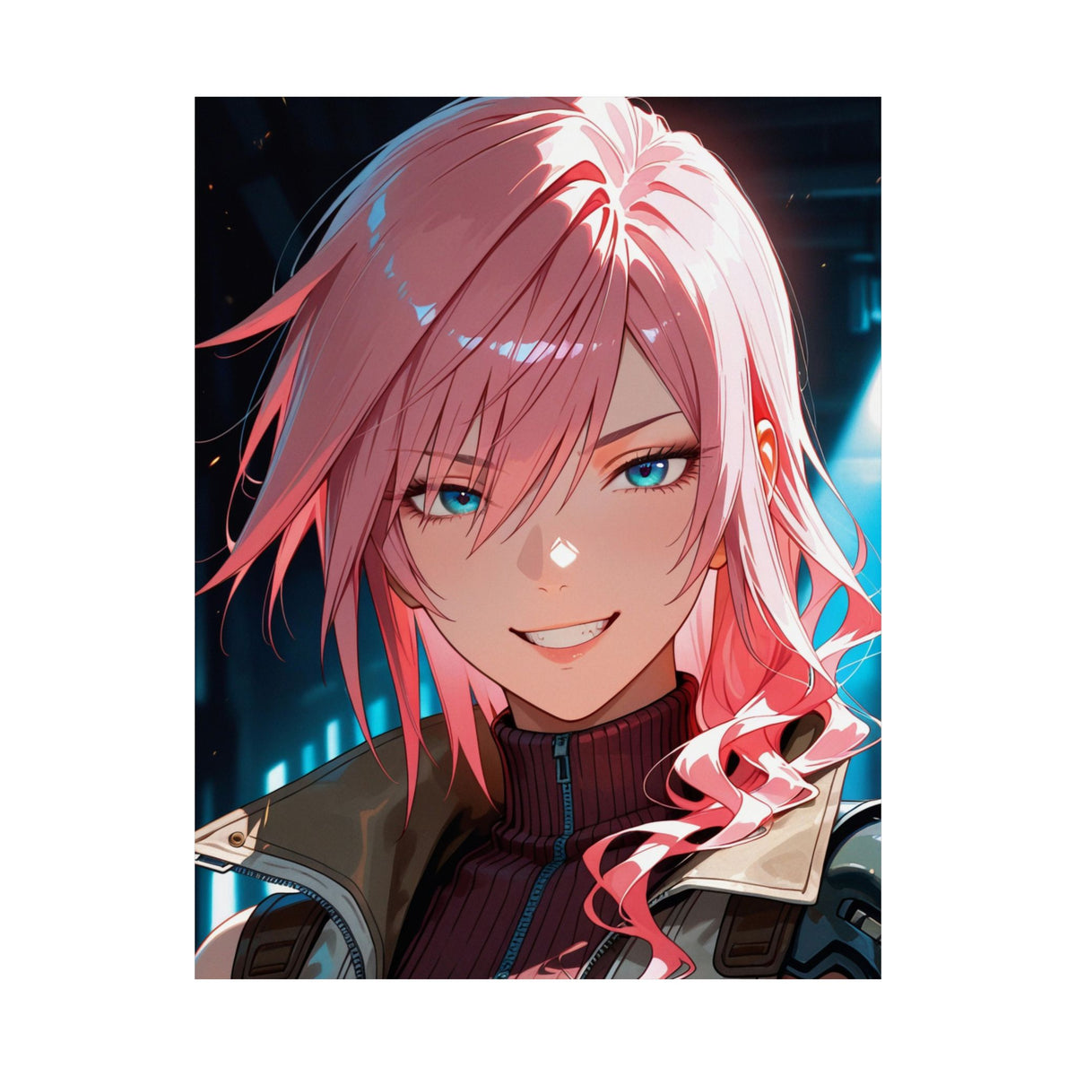 Lightning Farron 001 Vertical Posters