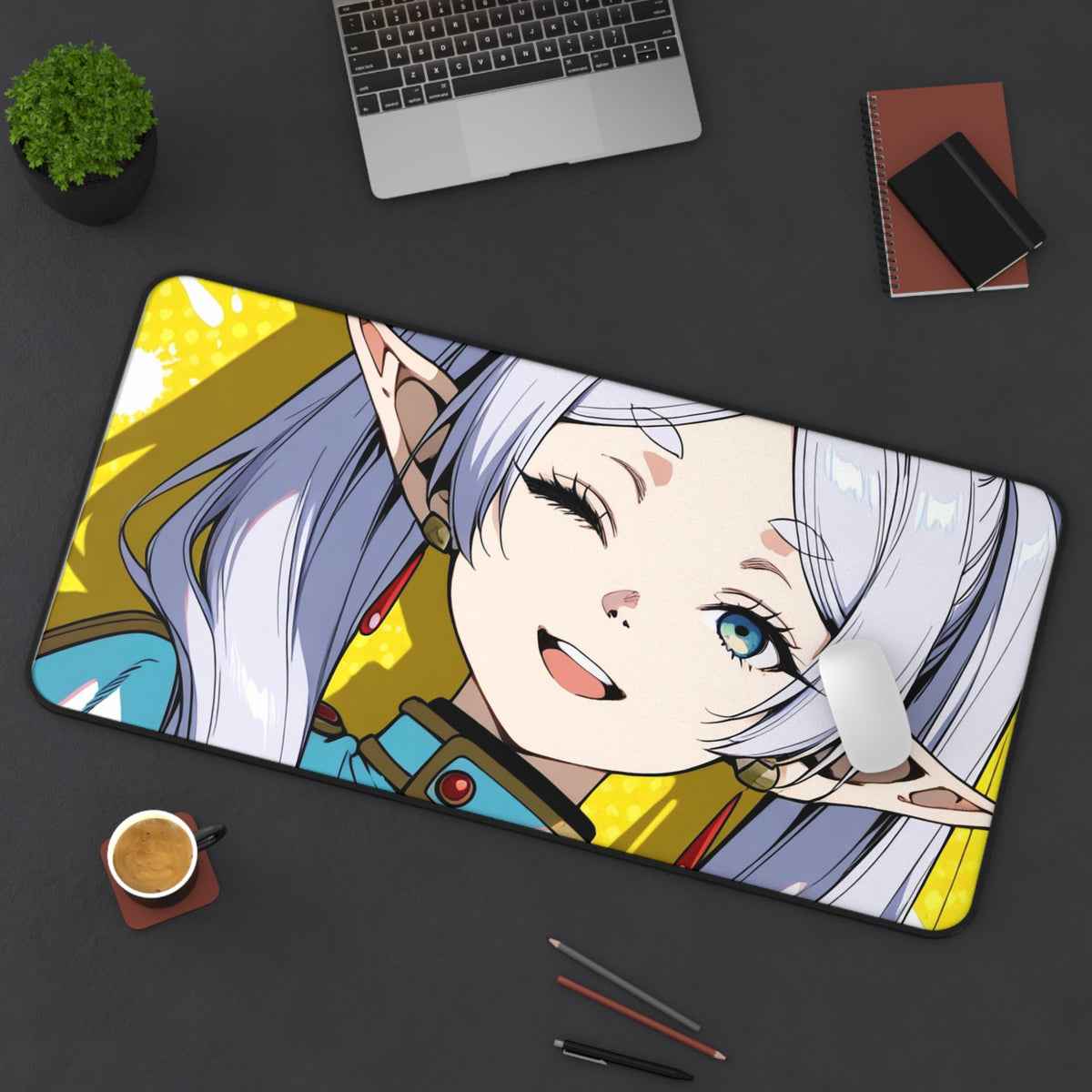 Frieren 001 Desk Mat