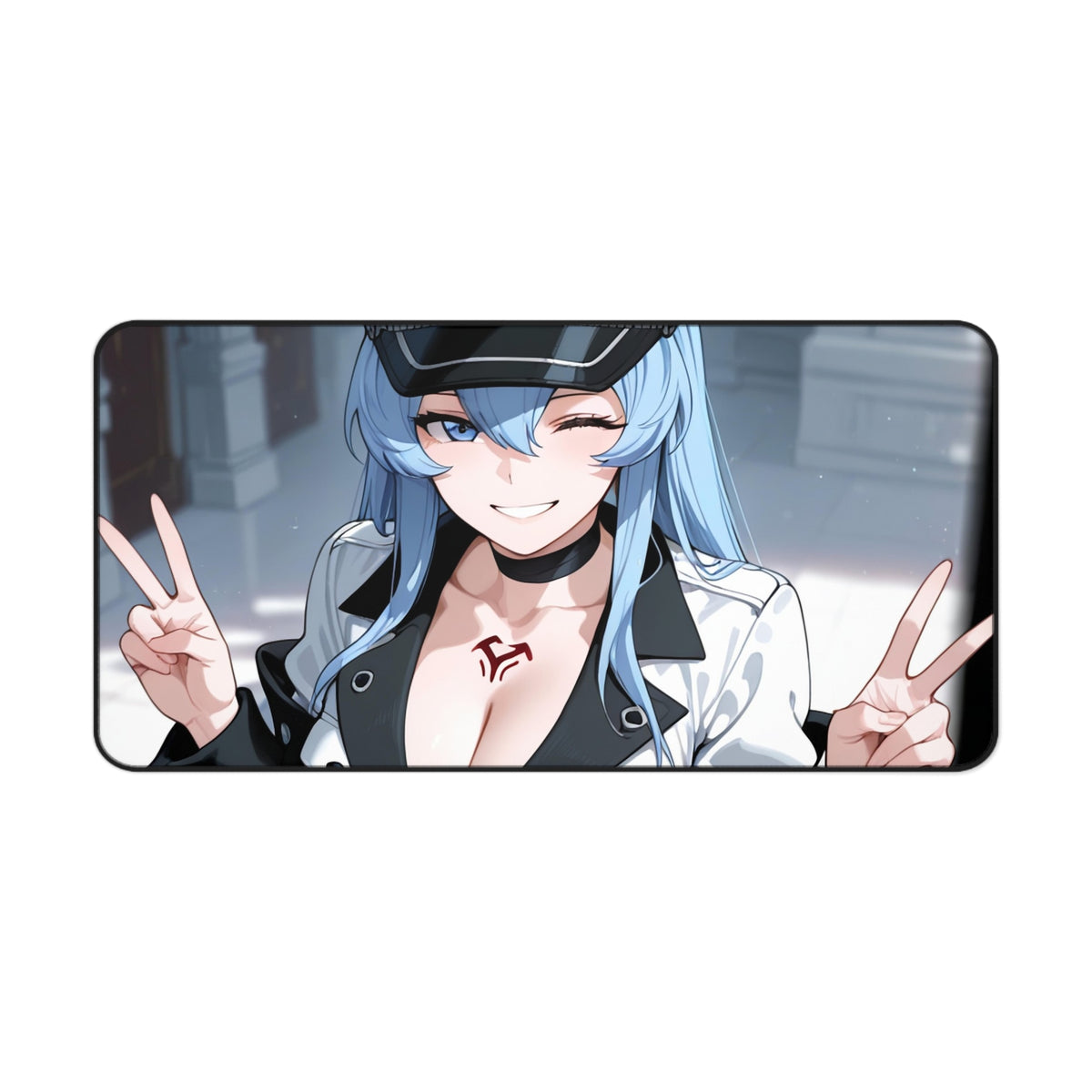 Esdeath 001 Desk Mat