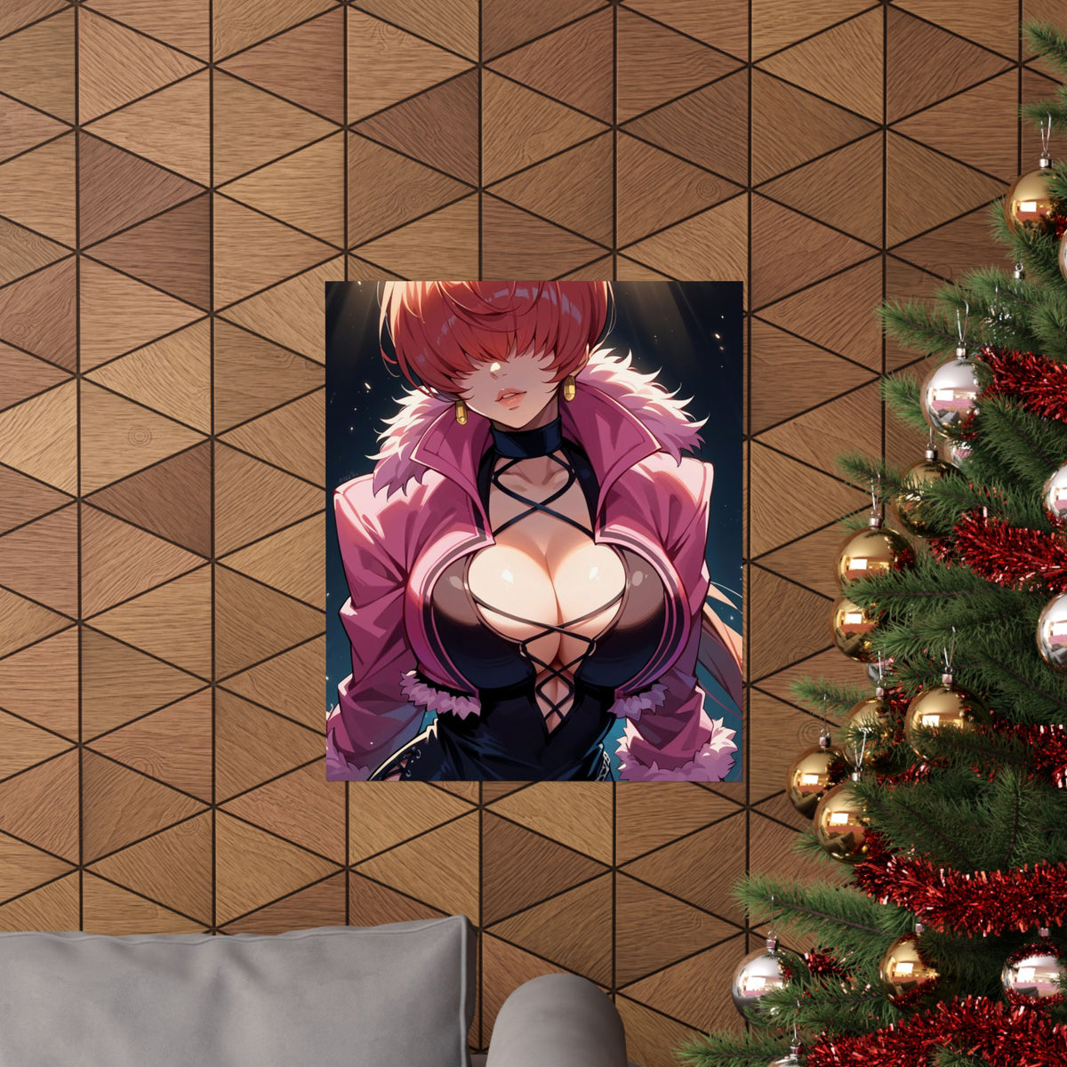 Shermie 005 Vertical Posters