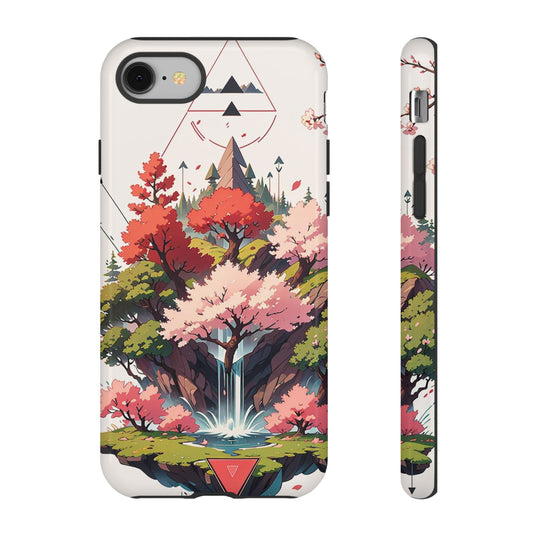 Sakura Waterfall Tough Cases