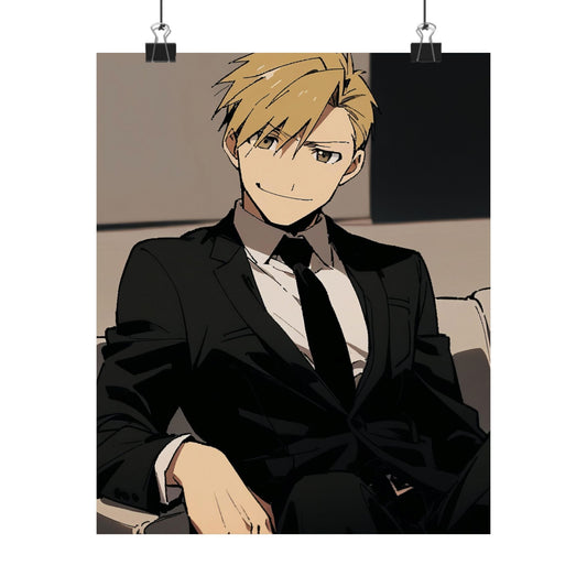 Alphonse Elric 001 Vertical Posters