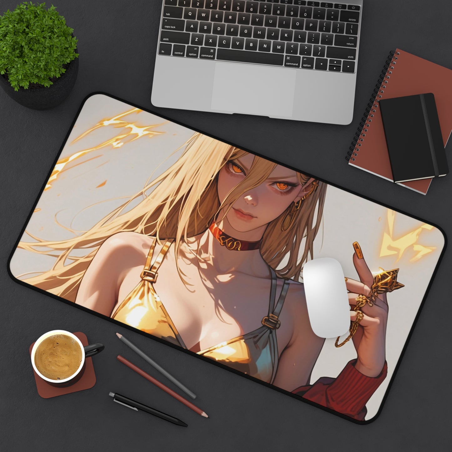 Power 001 Desk Mat