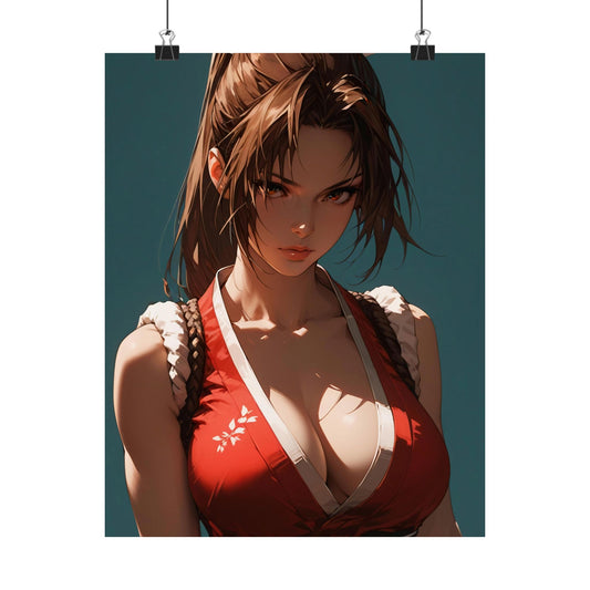 Shiranui Mai 001 Vertical Posters