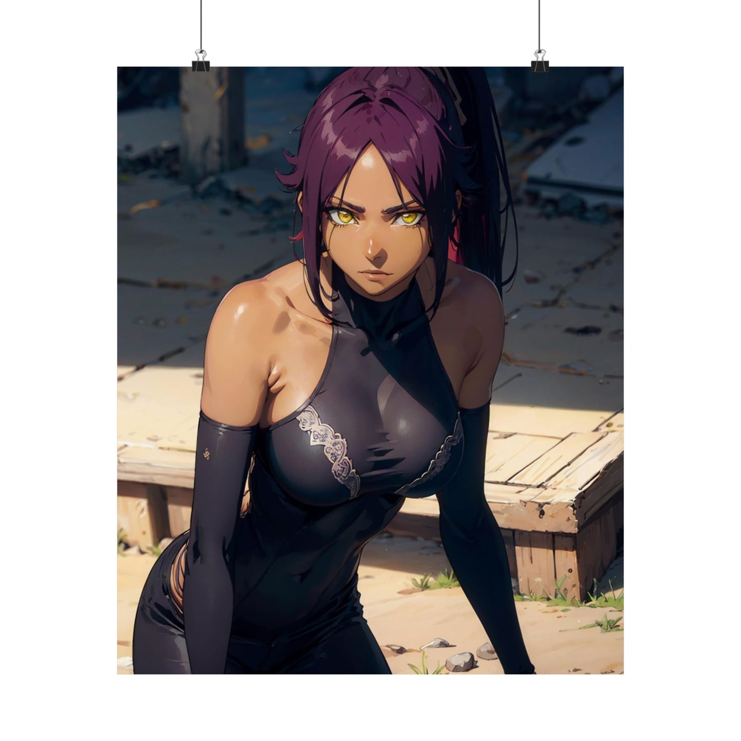 Yoruichi 001 Vertical Posters