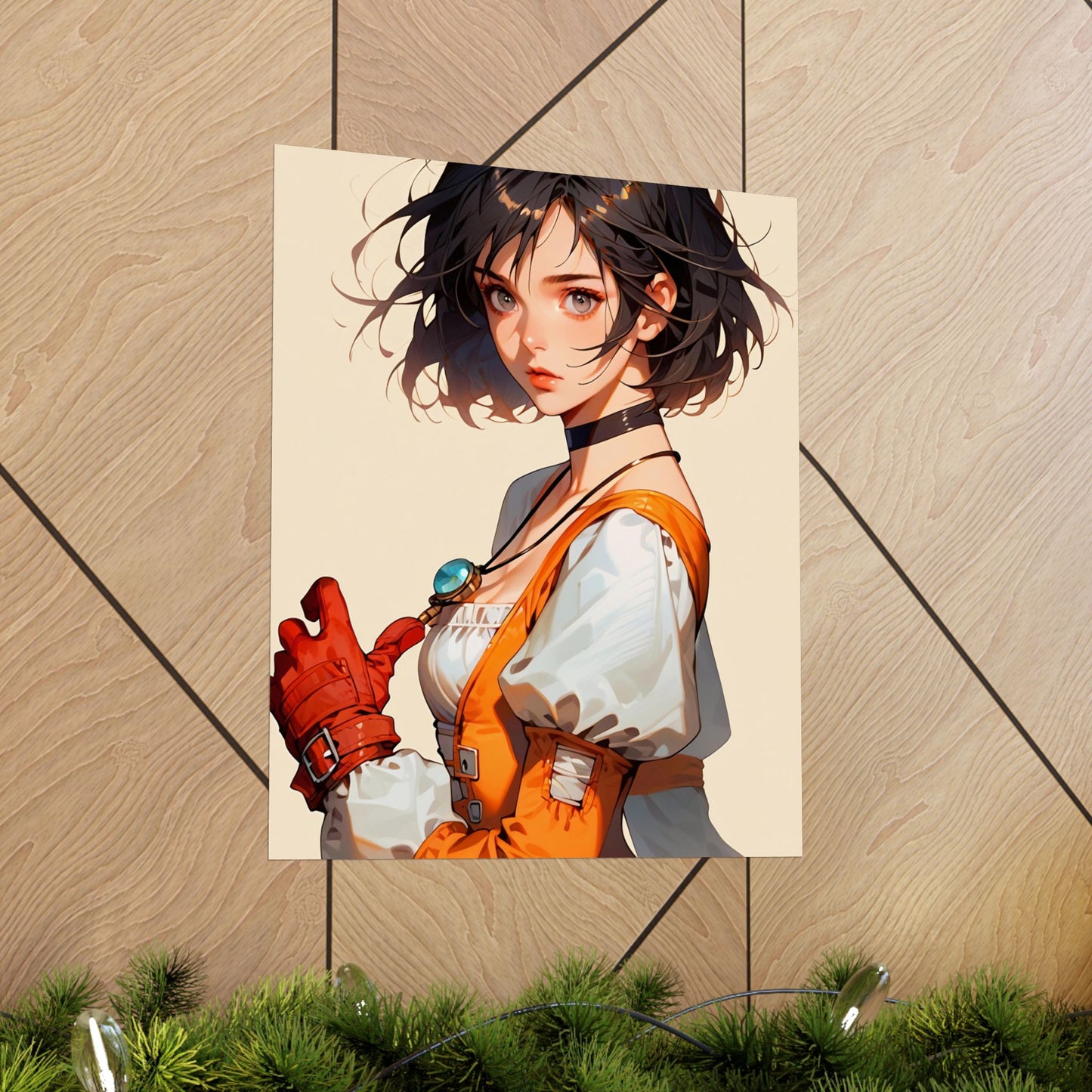Princess Garnet 002 Vertical Posters