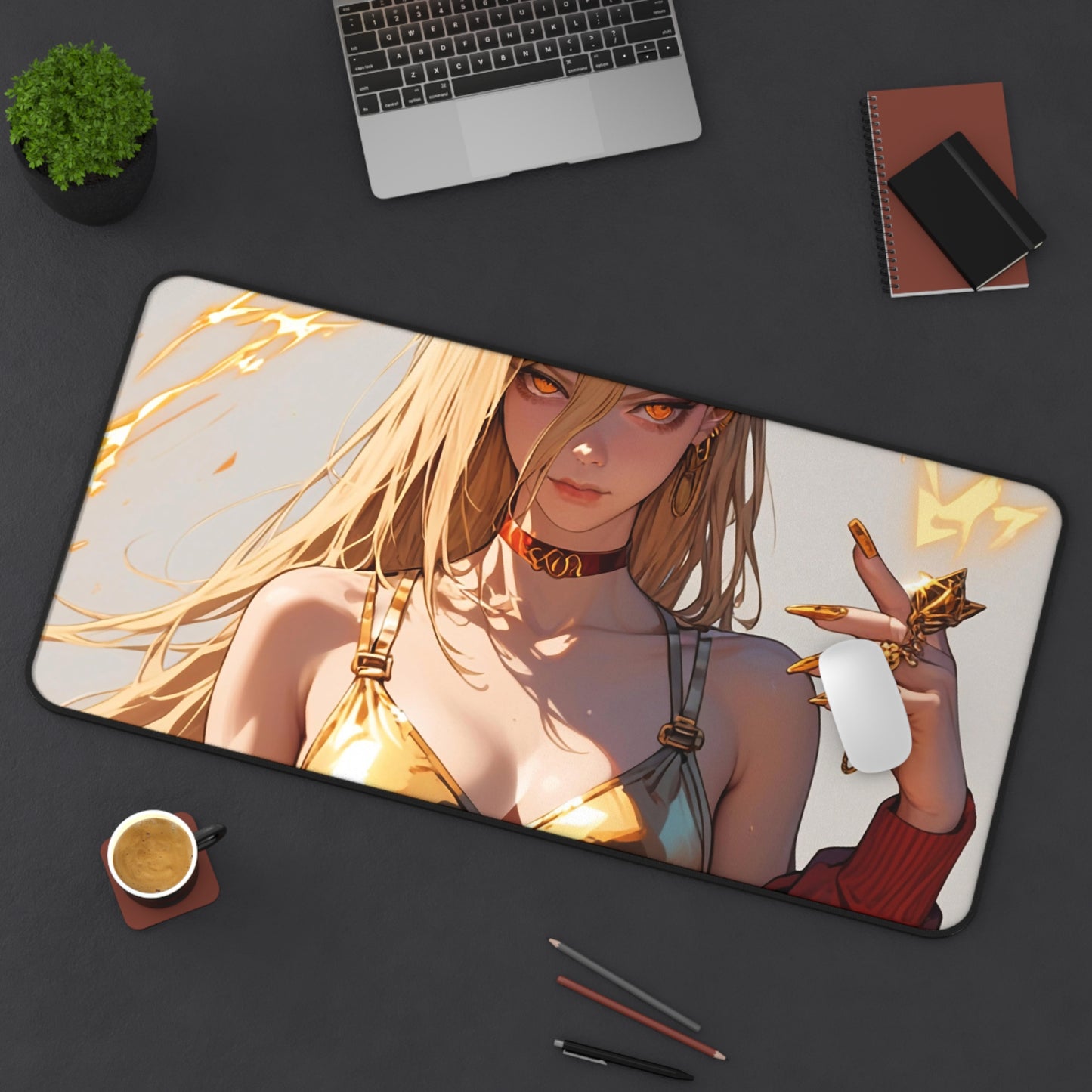 Power 001 Desk Mat