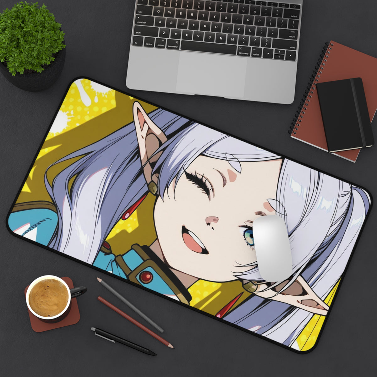 Frieren 001 Desk Mat