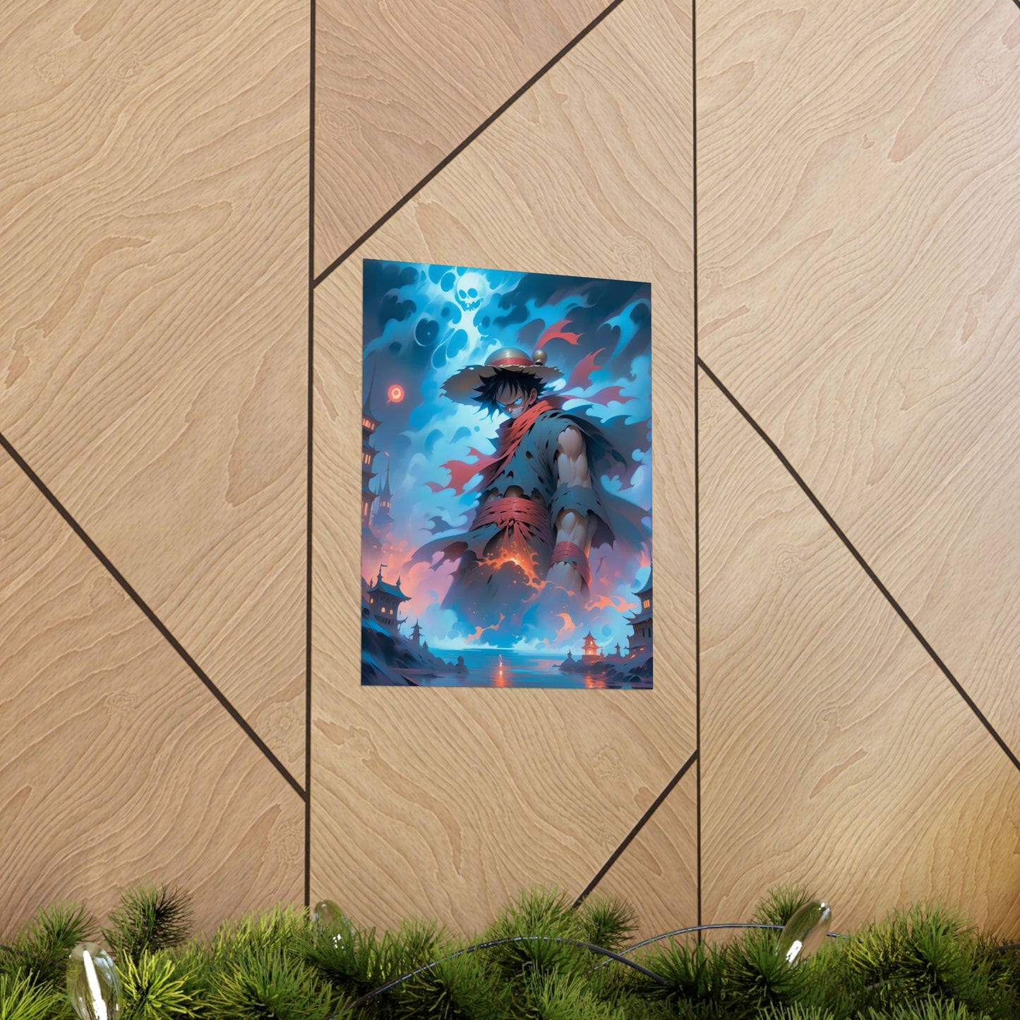 Monkey D. Luffy 002 Matte Vertical Posters