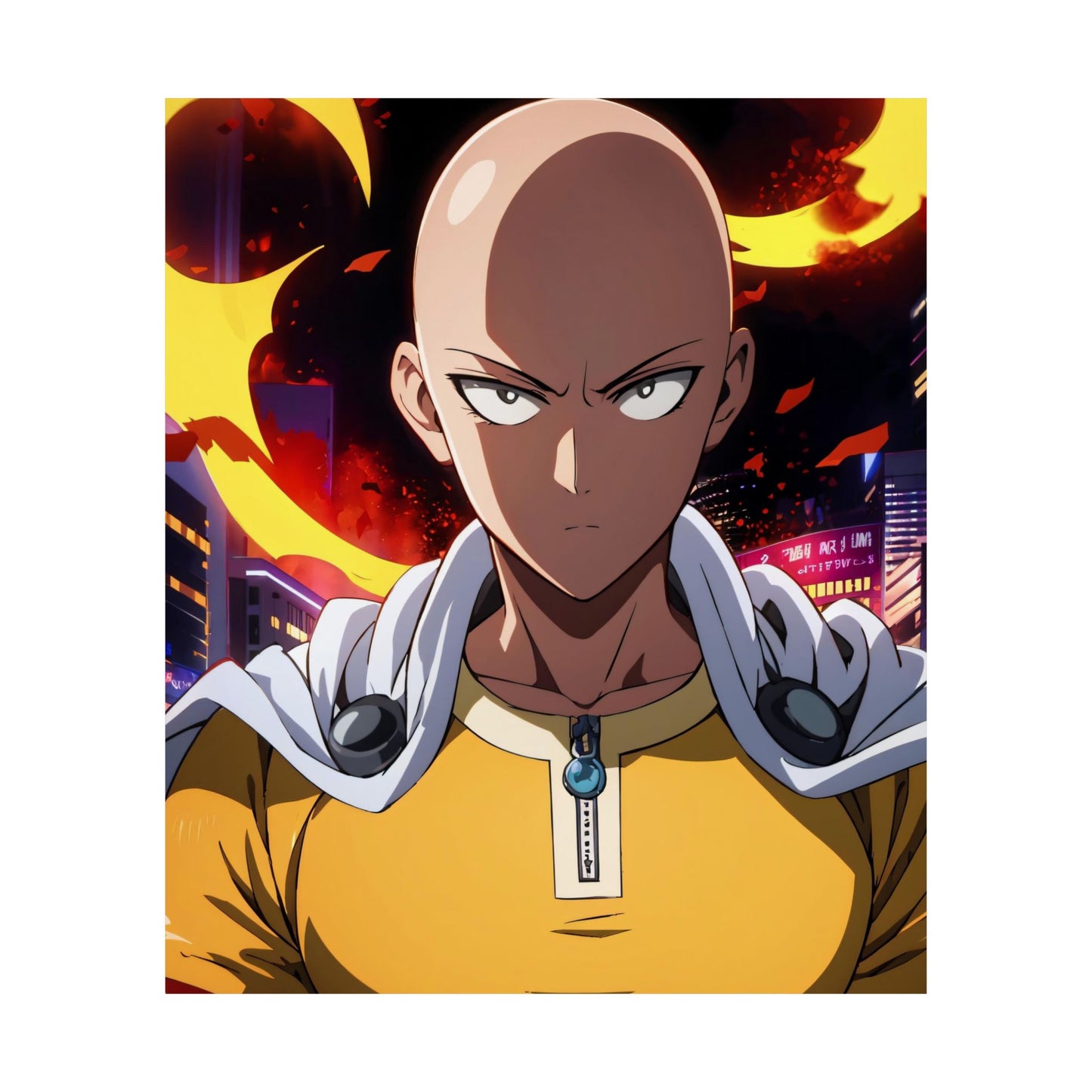 Saitama 005 Matte Vertical Posters