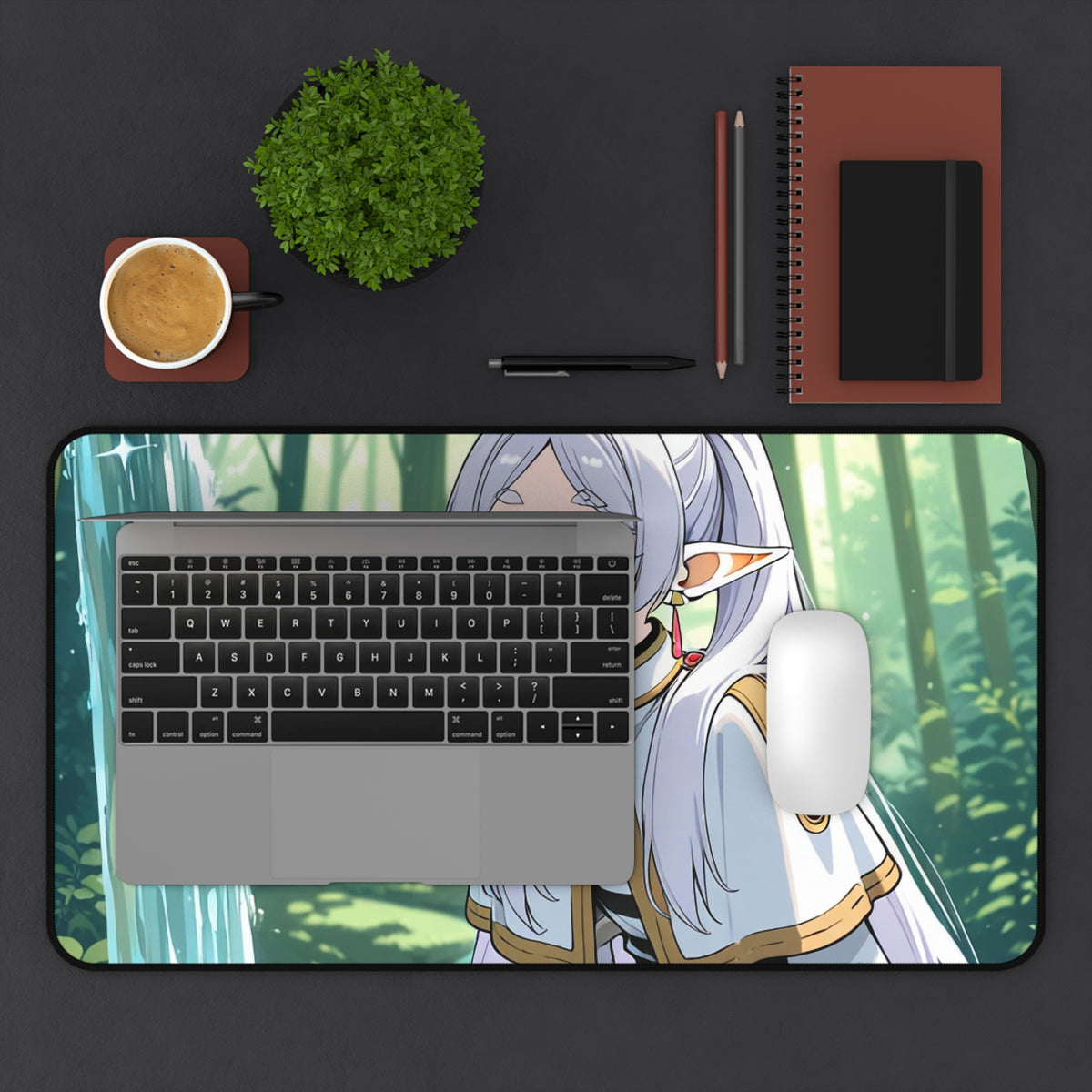 Frieren 004 Desk Mat