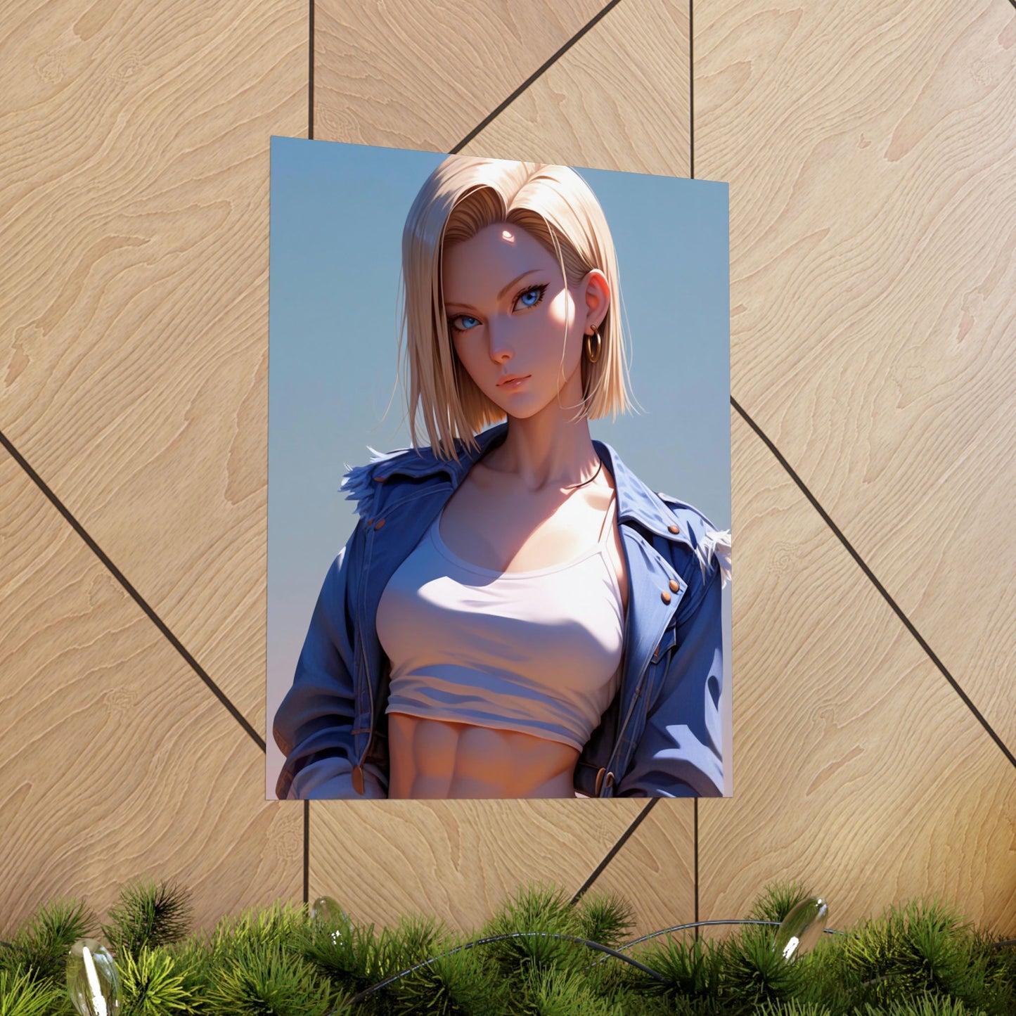 Android 18 002 Vertical Posters
