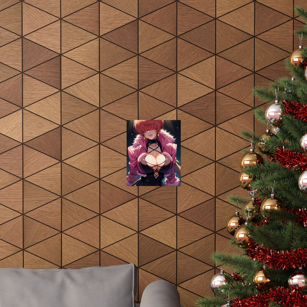 Shermie 005 Vertical Posters