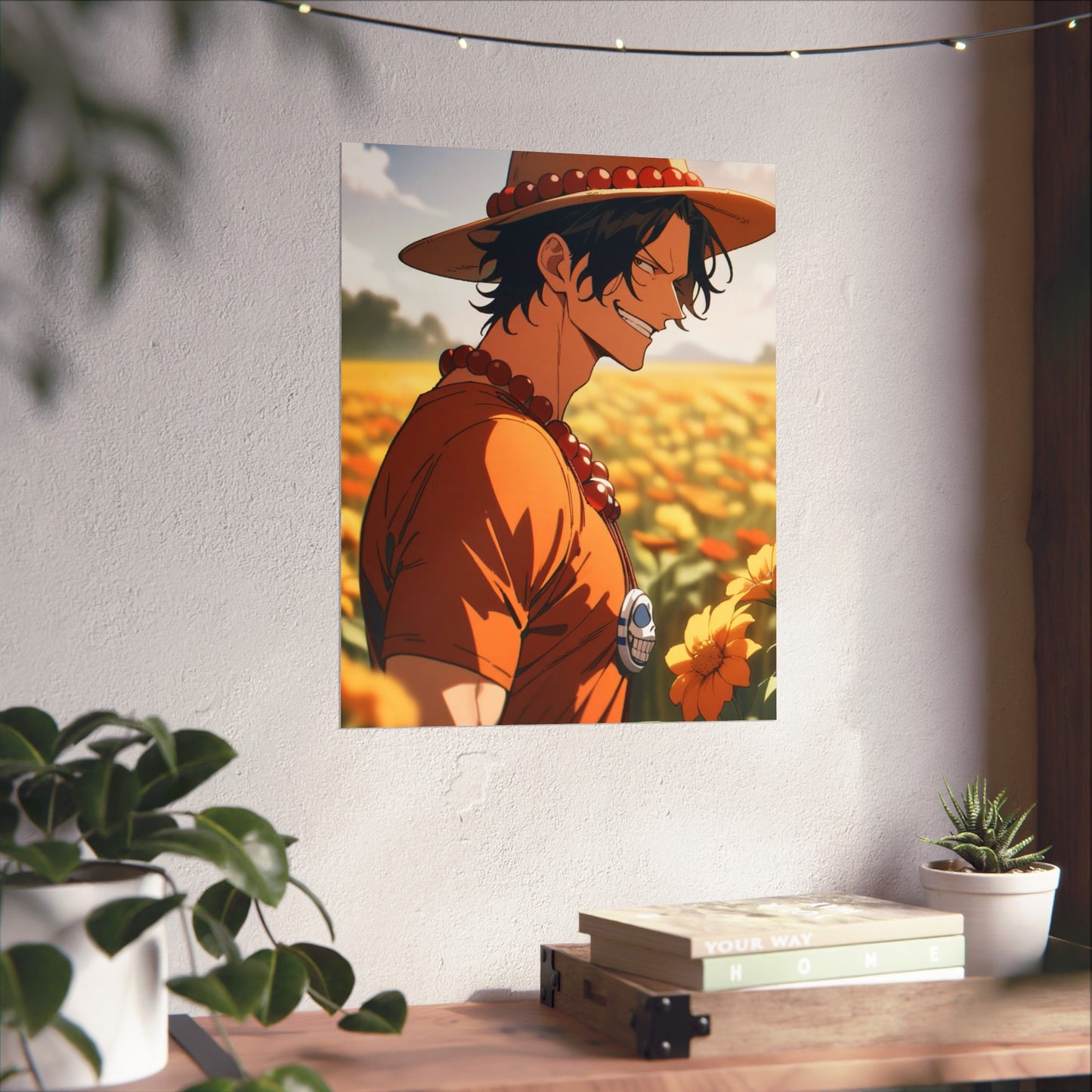 Portgas D. Ace 001 Vertical Posters