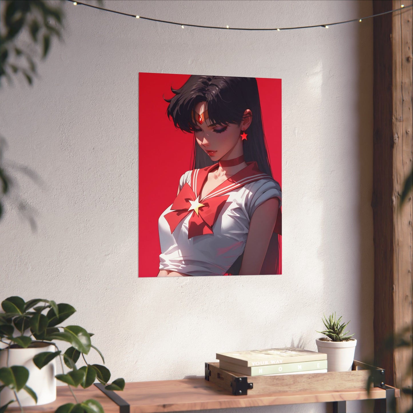 Sailor Mars 004 Vertical Posters