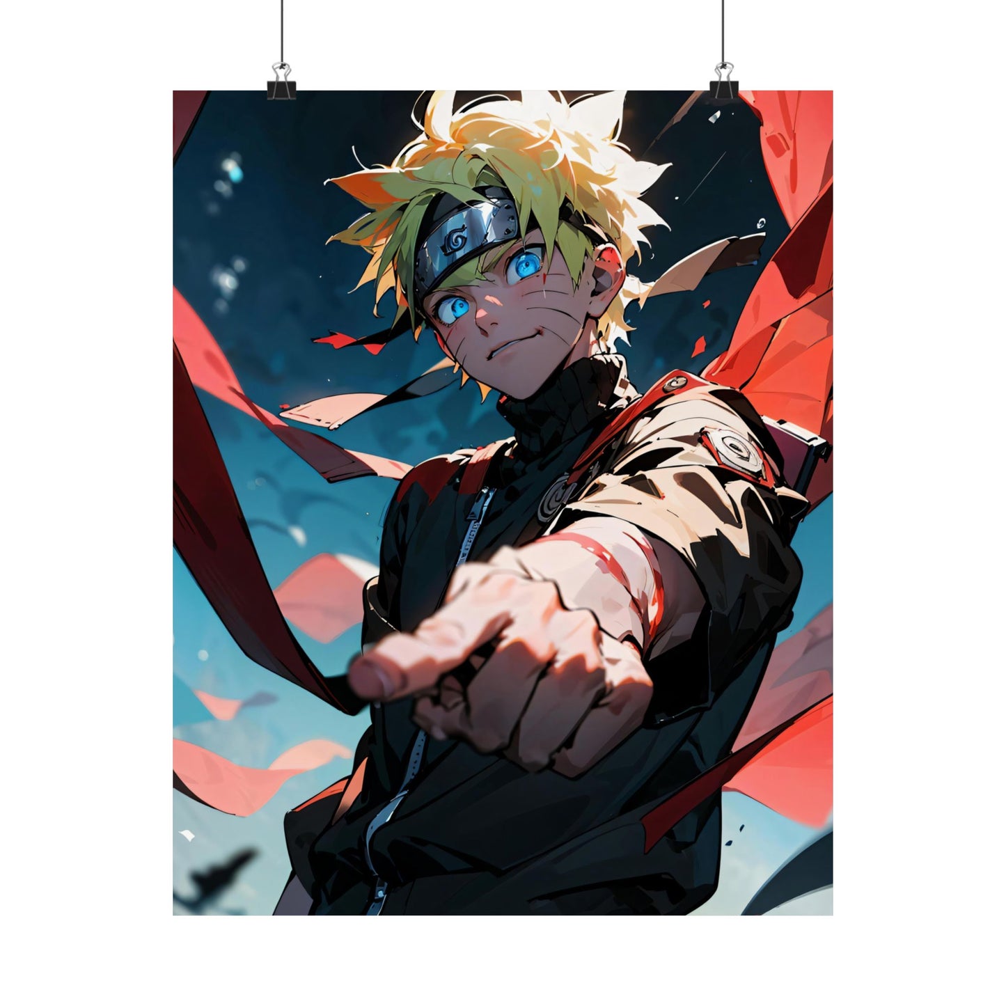 Naruto 007 Matte Vertical Posters