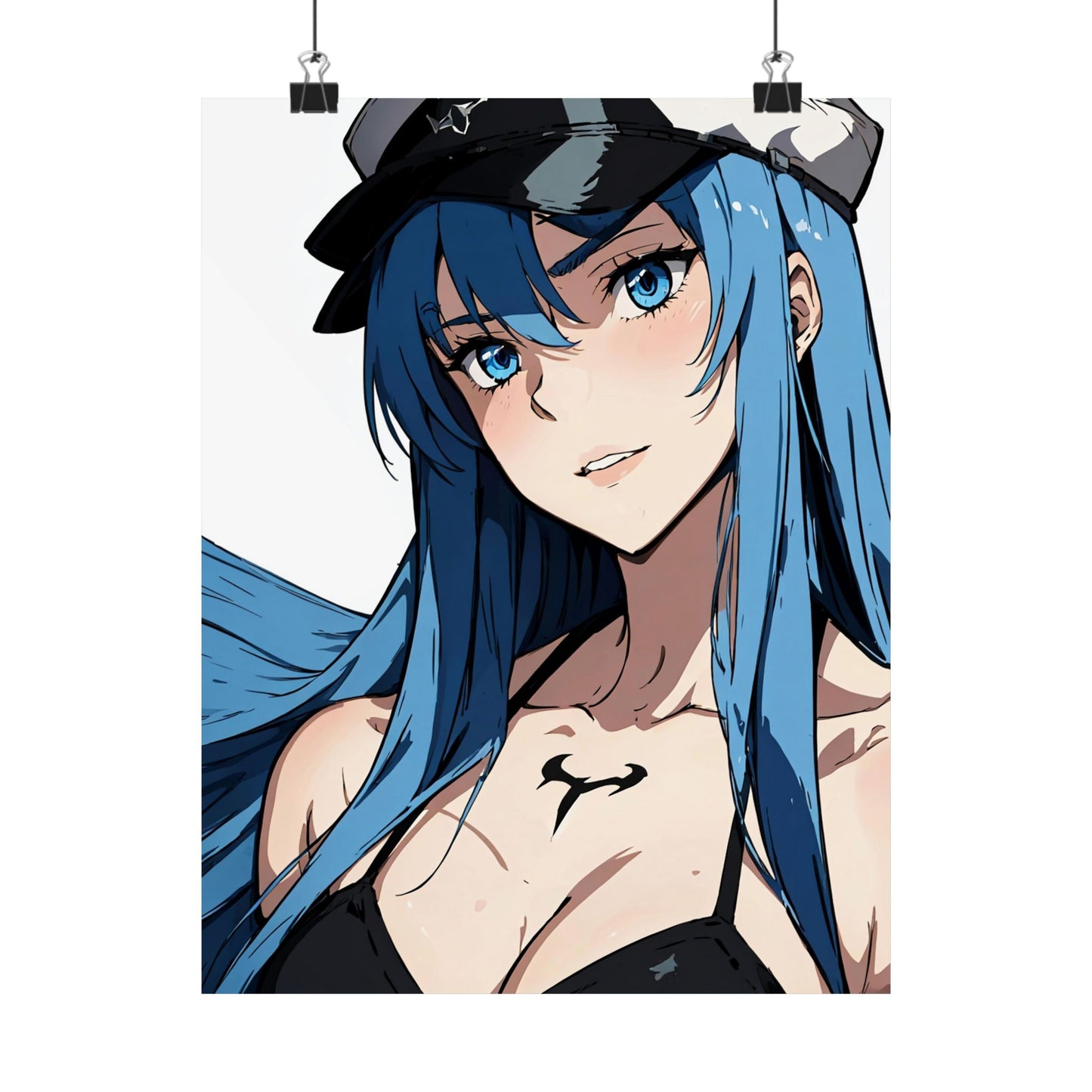 Esdeath 001 Matte Vertical Posters