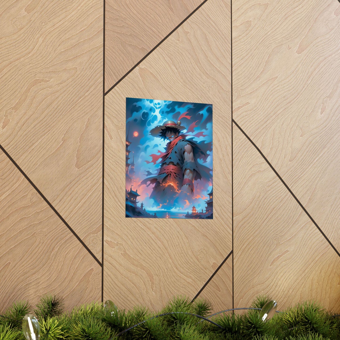 Monkey D. Luffy 002 Matte Vertical Posters