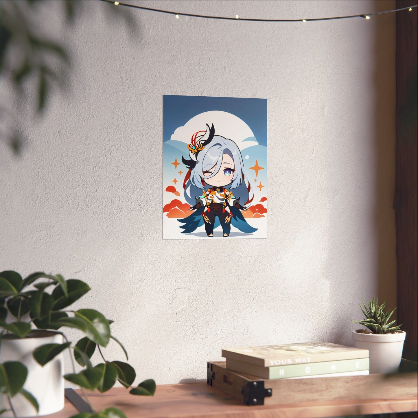 Shenhe 004 Vertical Posters