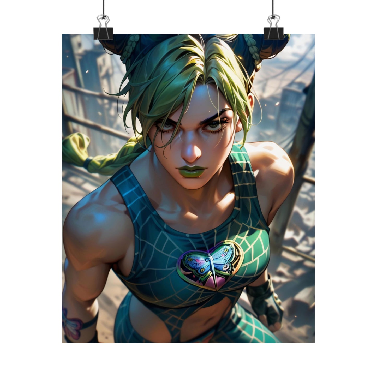 Jolyne Kujo 001 Vertical Posters