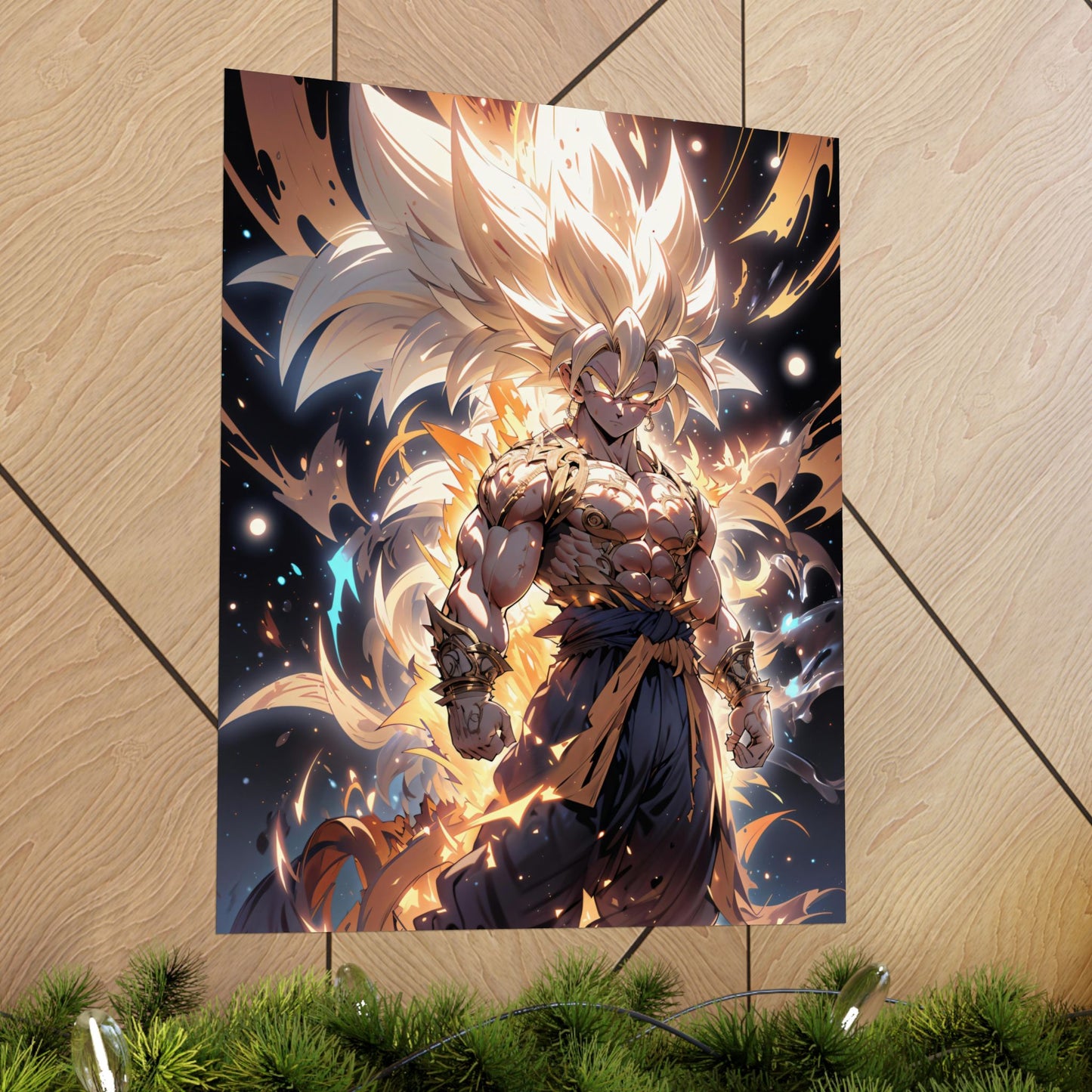 Goku 001 Matte Vertical Posters