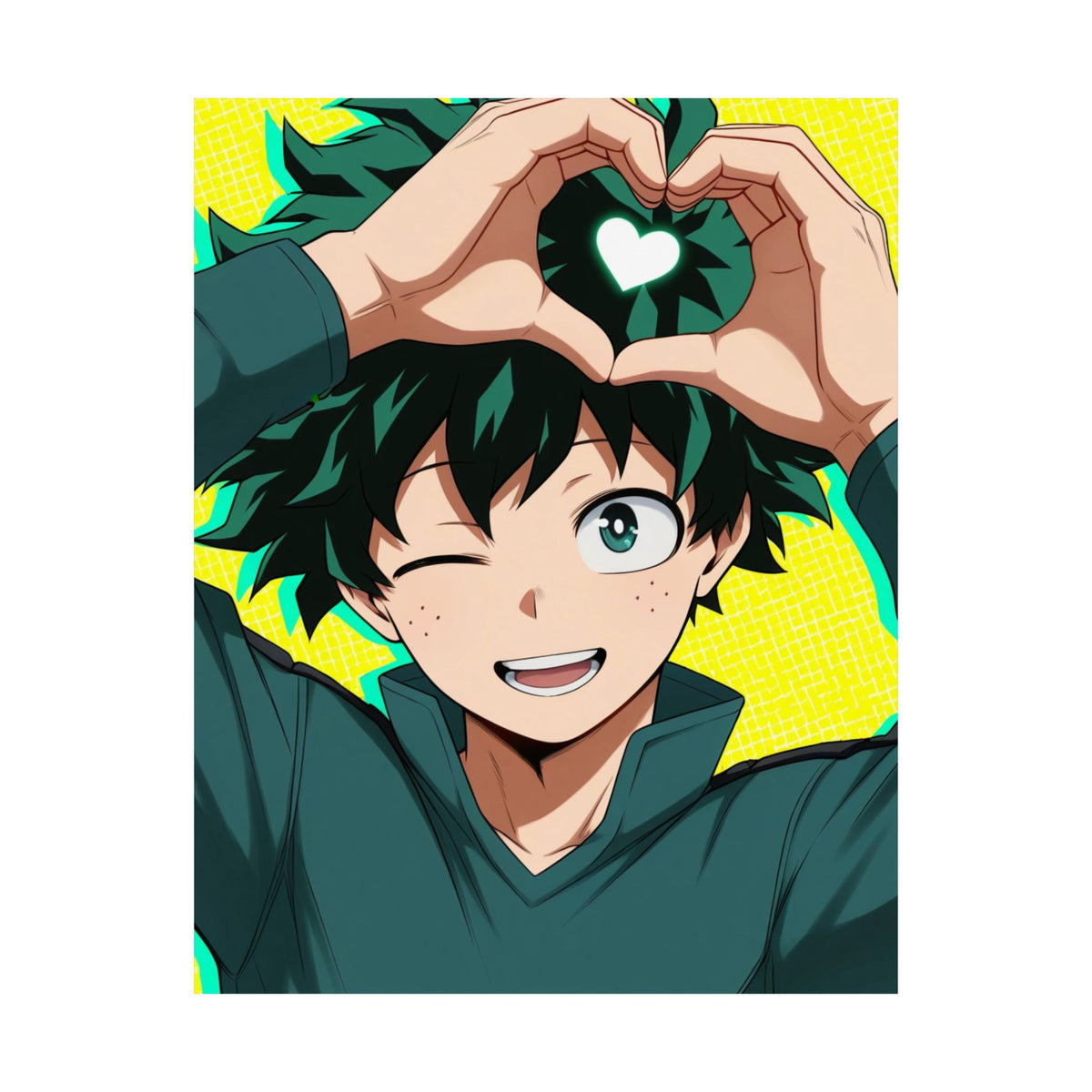 Izuku Midoriya 004 Vertical Posters