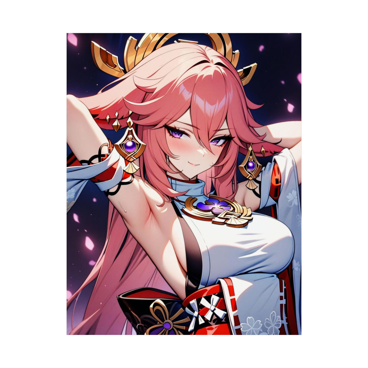 Yae Miko 004 Vertical Posters