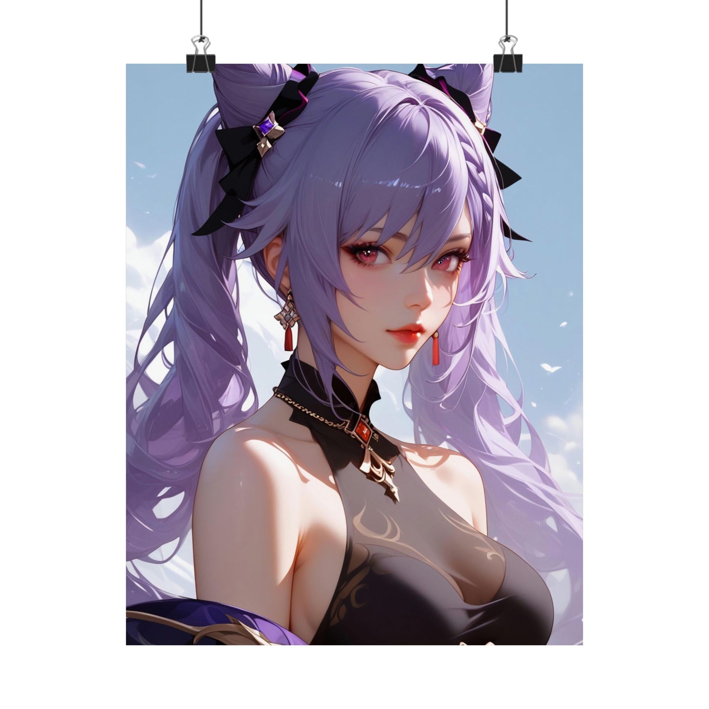 Keqing 005 Vertical Posters